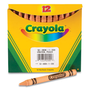 Crayola® Bulk Crayons, Peach, 12-box freeshipping - TVN Wholesale